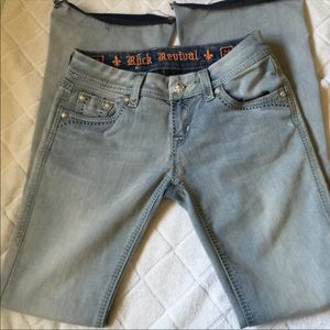 Rock Revival Flare Jeans